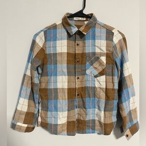 Boys plaid shirt
